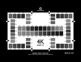 4K(UHD TV)分辨率测试卡200-2000  4k分辨率测试卡  chart图