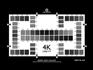 4K(UHD TV)分辨率测试卡200-2000