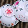 粉彩寿桃高脚寿碗 寿辰纪念品 大寿回礼赠品寿碗