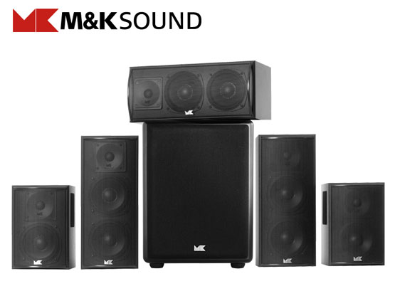 M＆K Sound LCR750家庭影院5.1低音炮音响  家庭影院音响