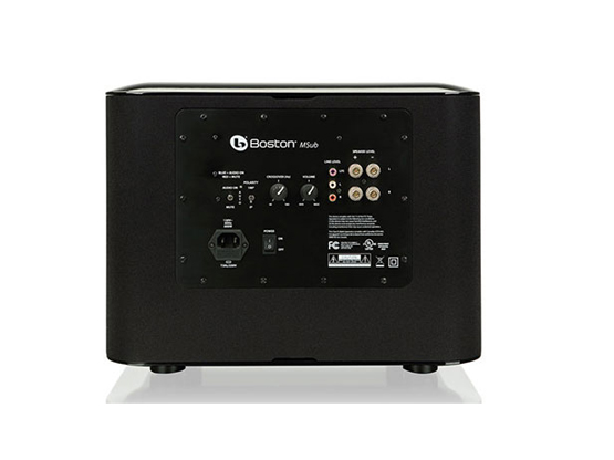波士顿 Msubwoofer 有源低音炮10寸低音炮音箱  有源低音炮音箱