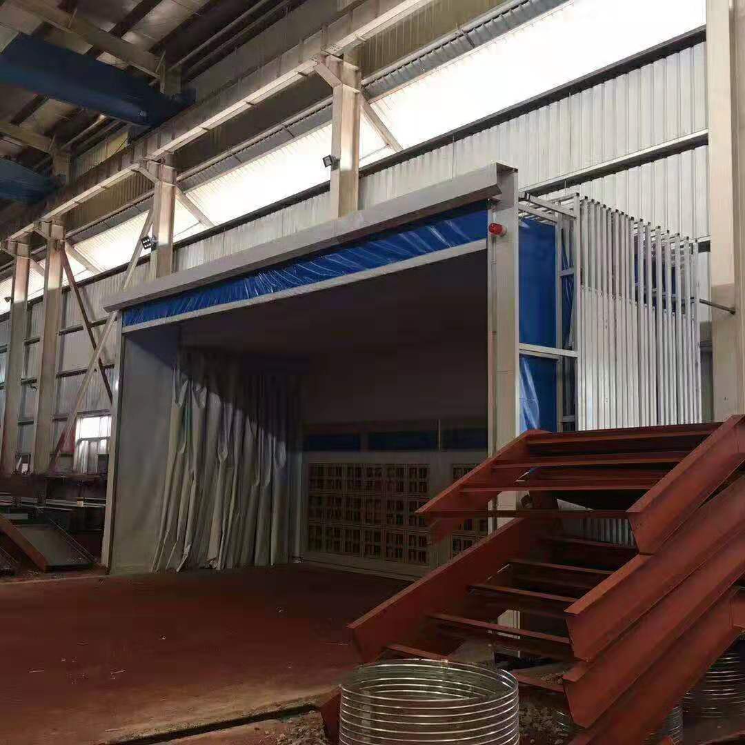 豪华型移动伸缩房喷烤房汽车烤漆房喷烤漆设备&nbsp;&nbsp;移动喷烤房