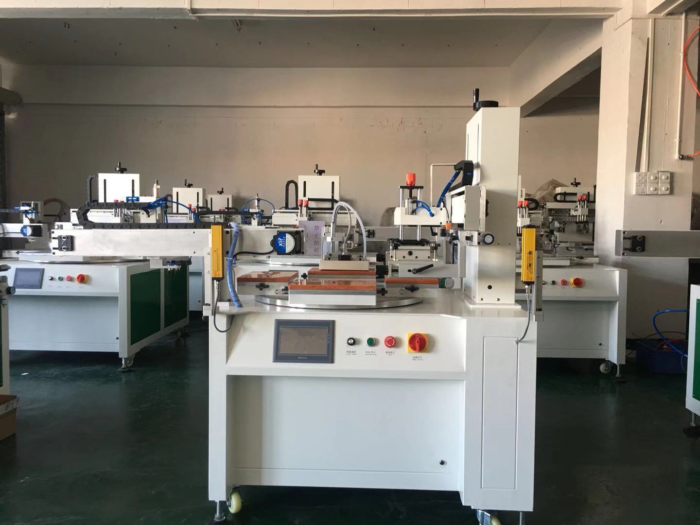 玻璃面板丝印机电器外壳网印机灯具板丝网印刷机