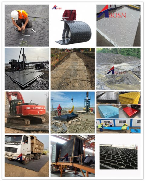 加注防滑纹路聚乙烯路基板