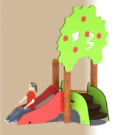 榆次批发儿童拱门滑梯组合  桌子  地胶  踏步