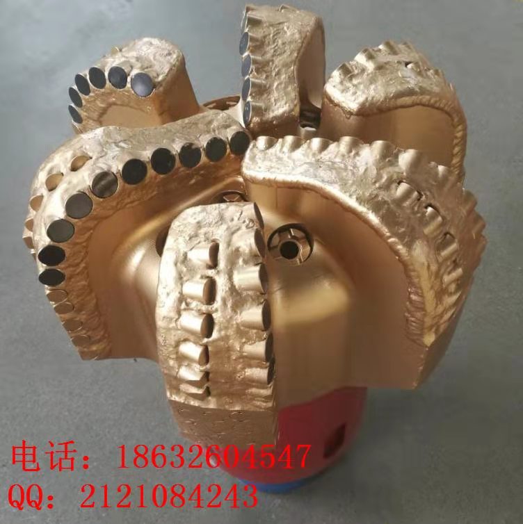 反循环六翼金刚石复合片钻头222江汉PDC钻头  金刚石钻头  江汉钻头