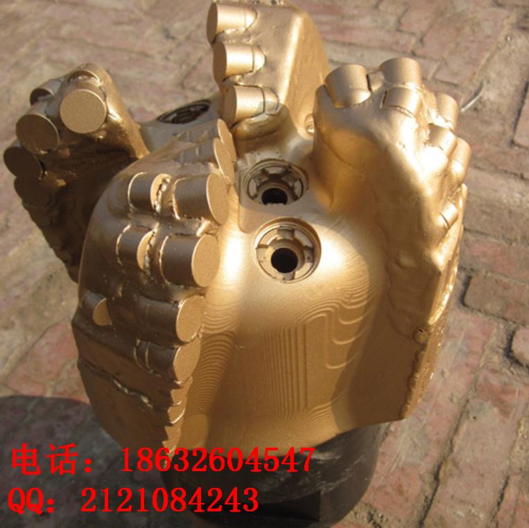 四翼钢体PDC钻头241镶金刚石复合片江汉钻头反循环  金刚石钻头