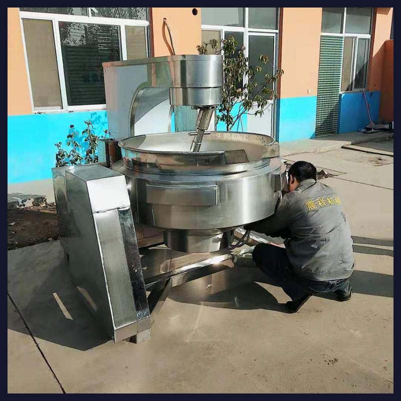 电加热酱料行星搅拌炒锅 多功能酱料炒制机  电加热炒锅  多功能炒锅