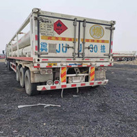 出售22.17立方6管天然气运输车 cng槽车尾  8公斤低温储罐  小型移动加液车