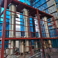 回收二手浓缩蒸发器 三效降膜蒸发器型号不限  单效蒸发器