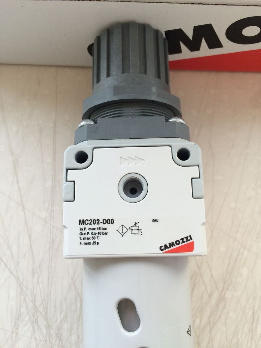 MC202-D00康茂胜CAMOZZI过滤调压器现货  康茂胜camozzi  调压过滤器  全新原装现货