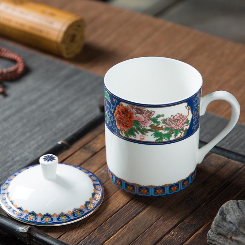 定制加字骨质瓷会议茶杯，景德镇陶瓷茶杯加字价格  定制会议茶杯  景德镇茶杯  陶瓷茶杯定制