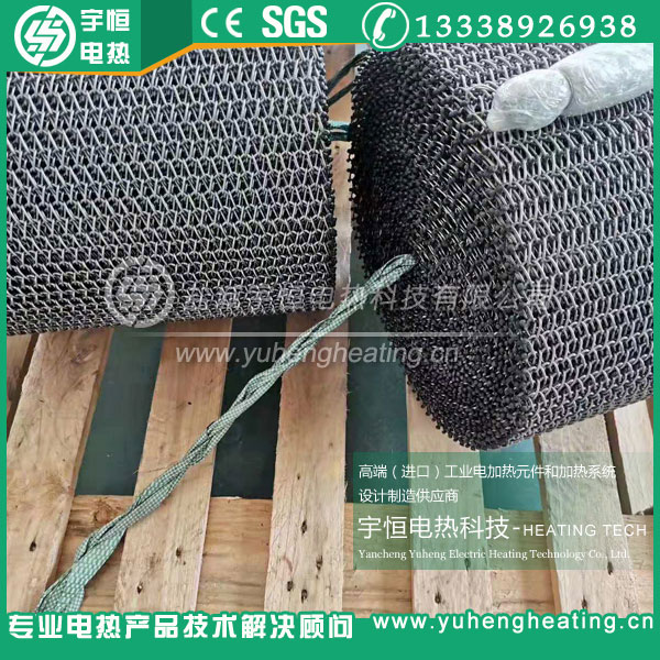 5G陶瓷滤波器金属化烧结烘银炉Inconel 601网带  高温网带  烘银炉网带
