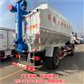 东风天龙全铝合金拉饲料罐车 养猪场鸡场专用拉饲料车