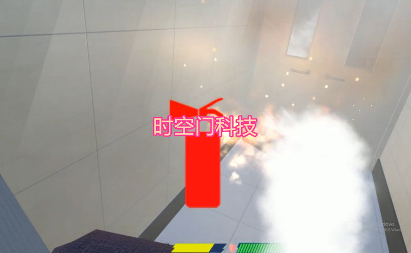 时空门VR高层火灾逃生  VR火灾逃生  VR安全教育  VR应急演练