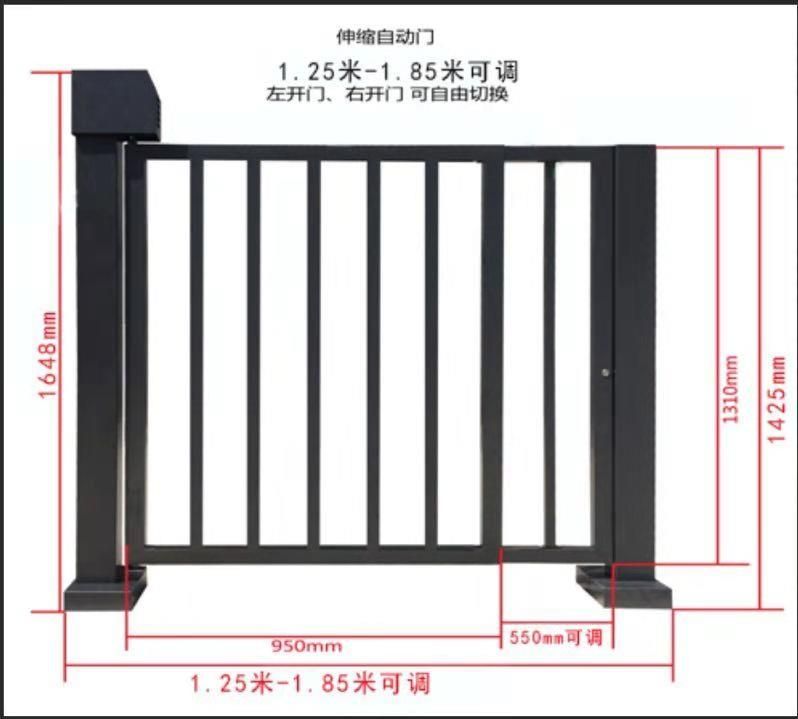 贵港车牌识别道闸伸缩门批发零售安装  门禁系统