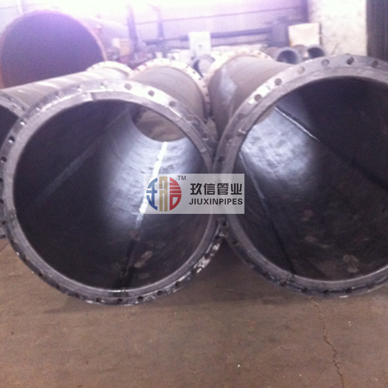 丁基橡胶内衬钢管/优异性能/生产厂家/耐腐蚀性能  衬胶管道  衬胶钢管  衬胶复合管道