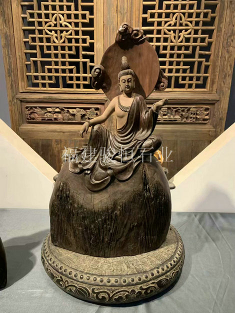 木雕源头厂家 木雕人物艺术品 当代大师亲手雕刻
