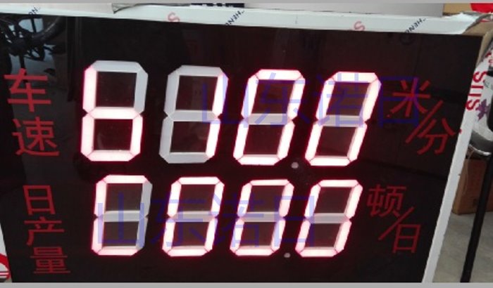 旋转编码器车速看板车速看板  旋转编码器LED  车速LED看板