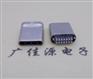 USB Type C公头7P+7P=14P拉伸无缝插头