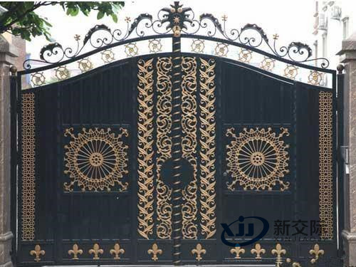 河南安装定做自动伸缩门 安装电动伸缩门品牌  厂区电动伸缩门厂家  伸缩门电动  伸缩门价格