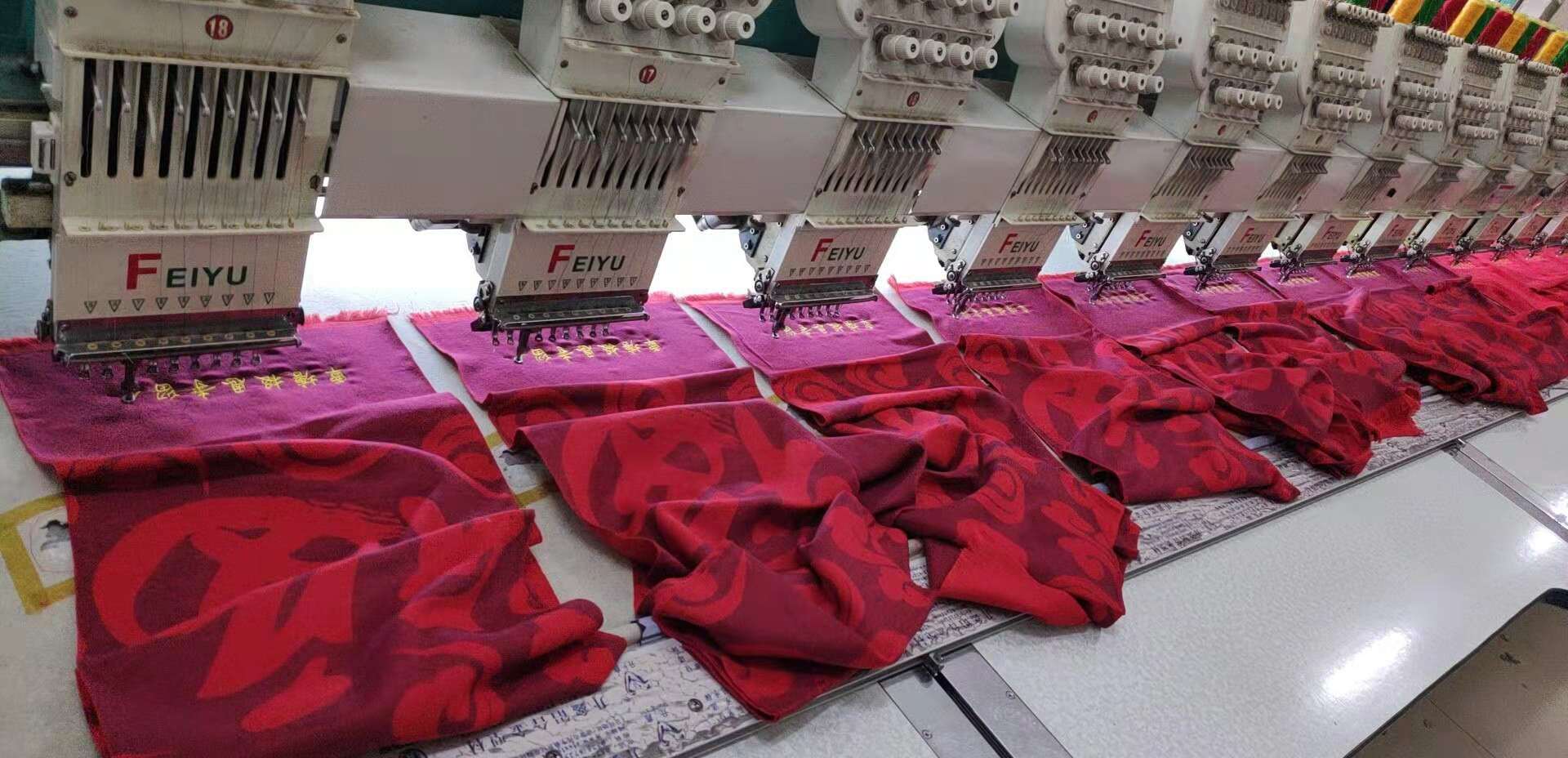 南宁工作服刺绣定做，绣字绣图刺绣