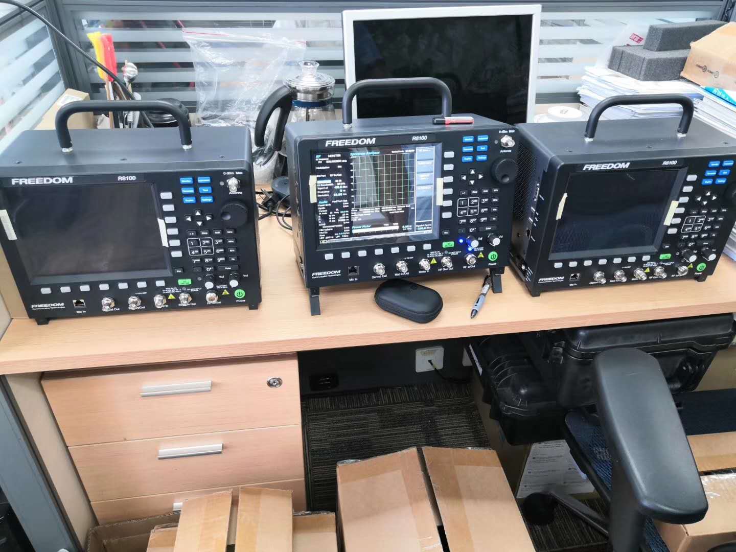 8100二手无线电台综合测试仪长短期租赁销售维修  对讲机电台测试仪  发射接收机测试  无线电综合测试仪