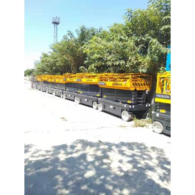 广州黄埔青年路厂房施工升降车出租  剪叉式升降车  升降平台
