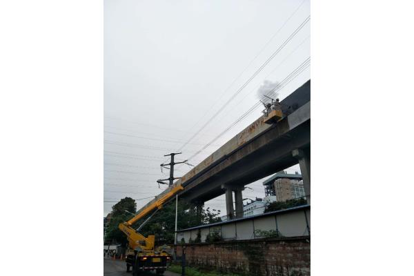 高空电线电缆安装高空车租赁东莞服务  高空作业车  云梯车  路灯车
