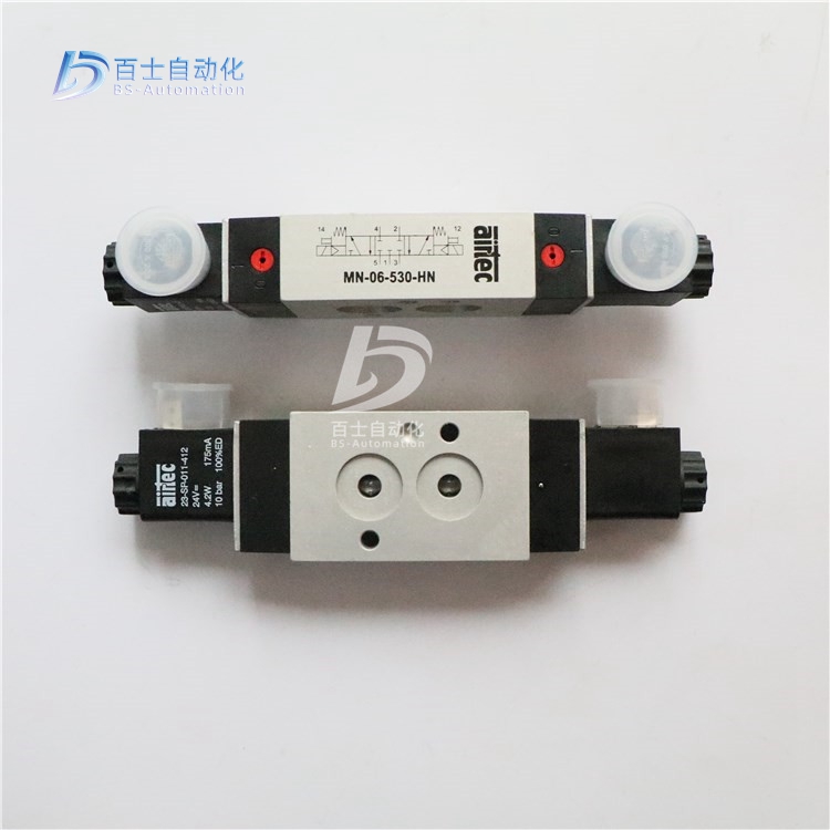 爱尔泰克三位五通电磁阀BM-01-530-HNR-462  气动阀  机械阀