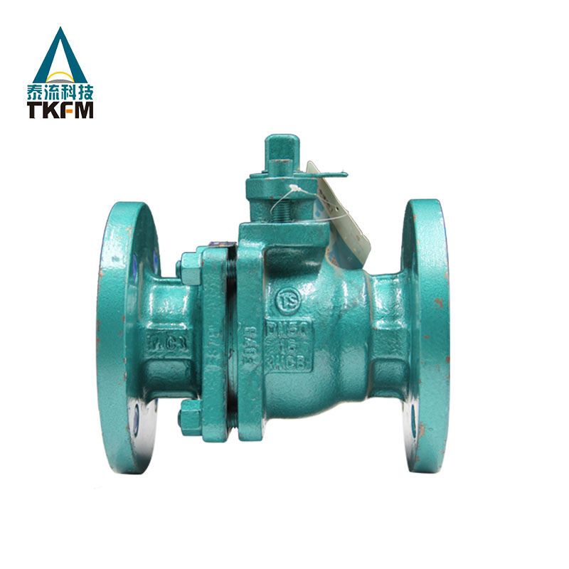 泰科阀门 厂家直销衬氟法兰球阀Q41F46-16C  衬氟球阀