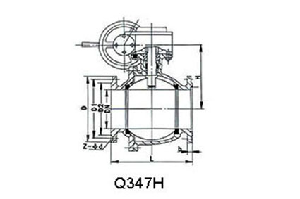 Q347H不锈钢蜗轮固定球阀&nbsp;&nbsp;蜗轮固定球阀生产工厂&nbsp;&nbsp;不锈钢球阀制造厂家