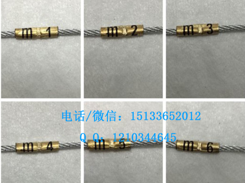 全钢丝测量绳带刻度 不锈钢钢丝测量绳刻度清晰