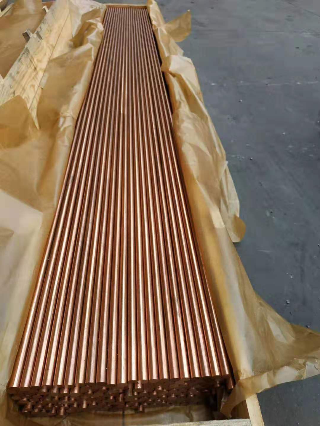 C14500碲铜棒现货 易车削挤压碲铜棒  工业精密碲铜棒