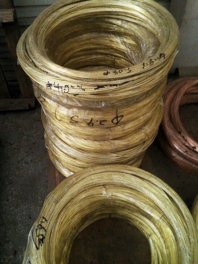 H62全硬半硬弹簧黄铜线 特硬挂钩黄铜线  H62全硬黄铜线