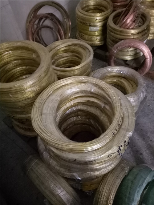 H62全硬黄铜线 Φ1.8弹簧黄铜线  半硬螺丝黄铜线