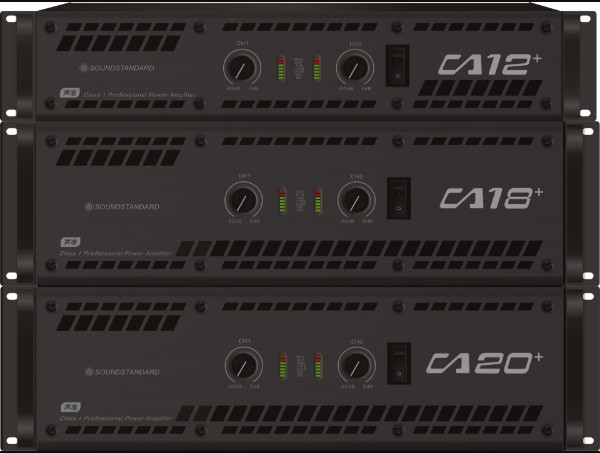 声准 CA12+/CA18+/CA20+专业舞台演出功放机  声准功率放大器  声准大功率功放机  声准电源时序器