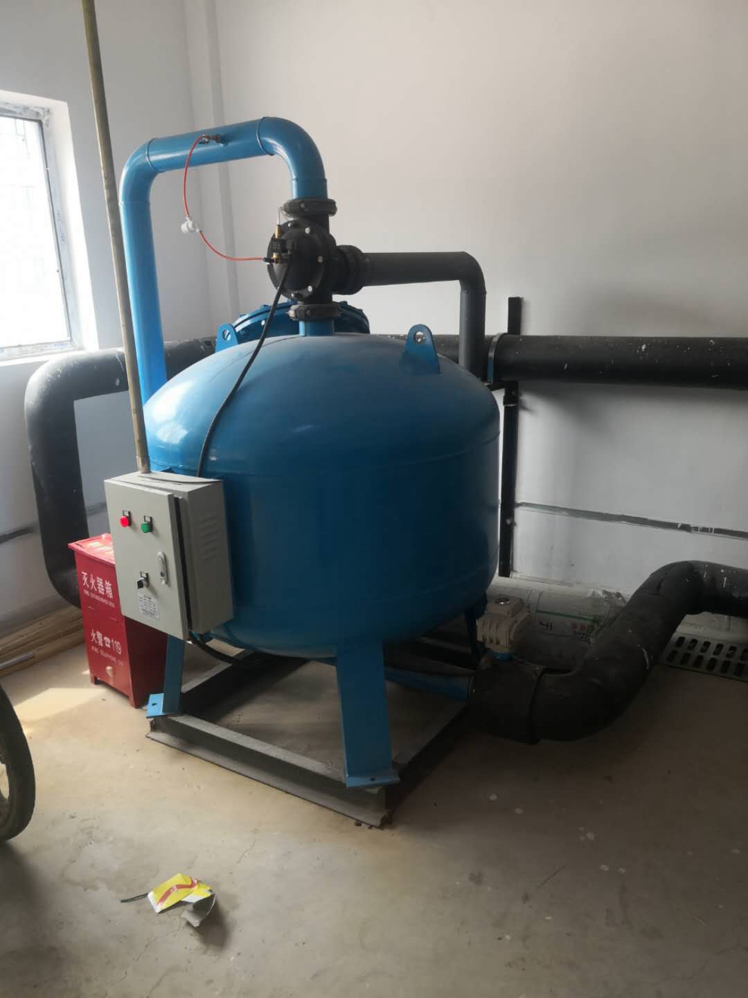 供冷系统AGF浅层介质过滤器原理
