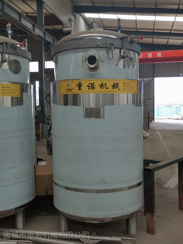 厂家定做粽子锅 立式高压蒸煮锅 粽子杀菌设备