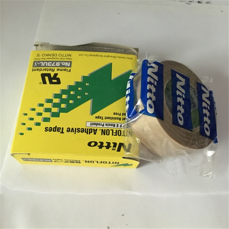 日东973UL-S胶带日东电工胶带0.13*19*10  铁氟龙胶带