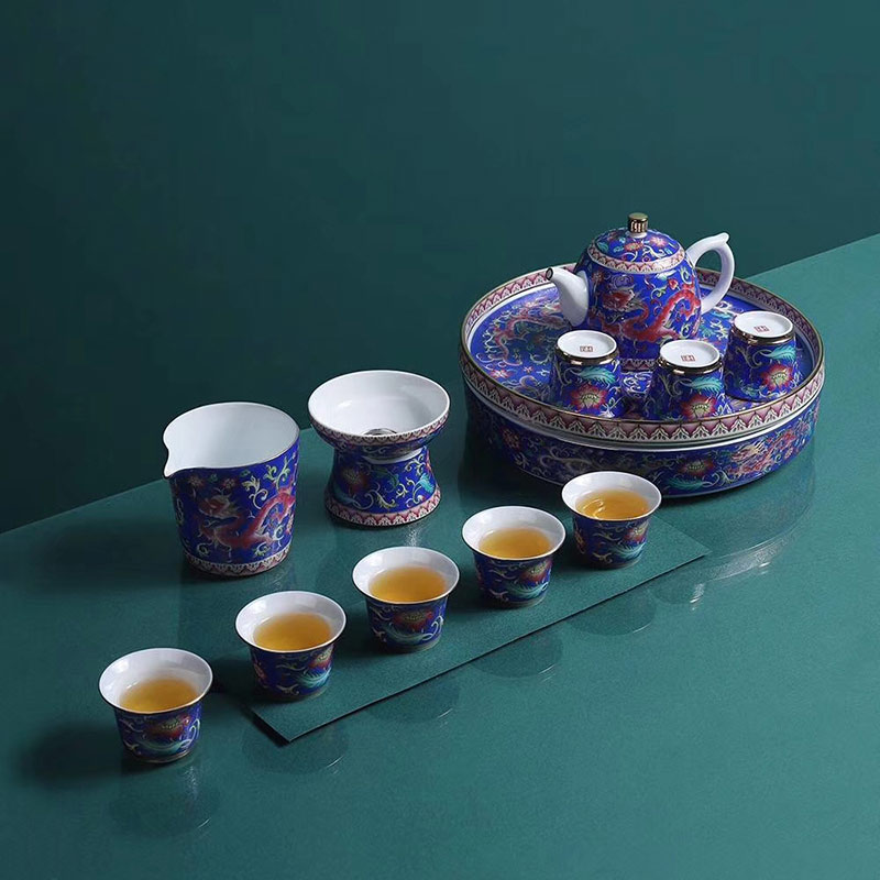 景德镇高档陶瓷茶具批发厂家  景德镇高档茶具