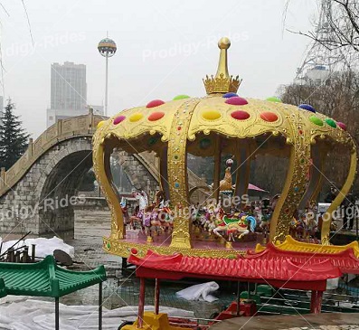 12座豪华转马神童皇冠转马  12座转马厂家