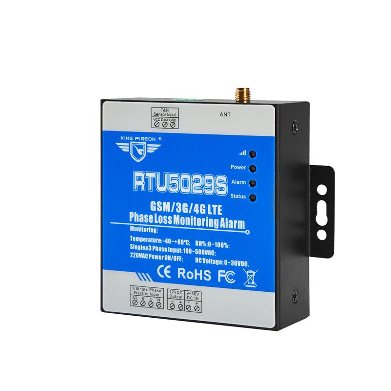 RTU5029S 4G 380V三相电断电缺相报警器  4G报警器  380V断电报警器