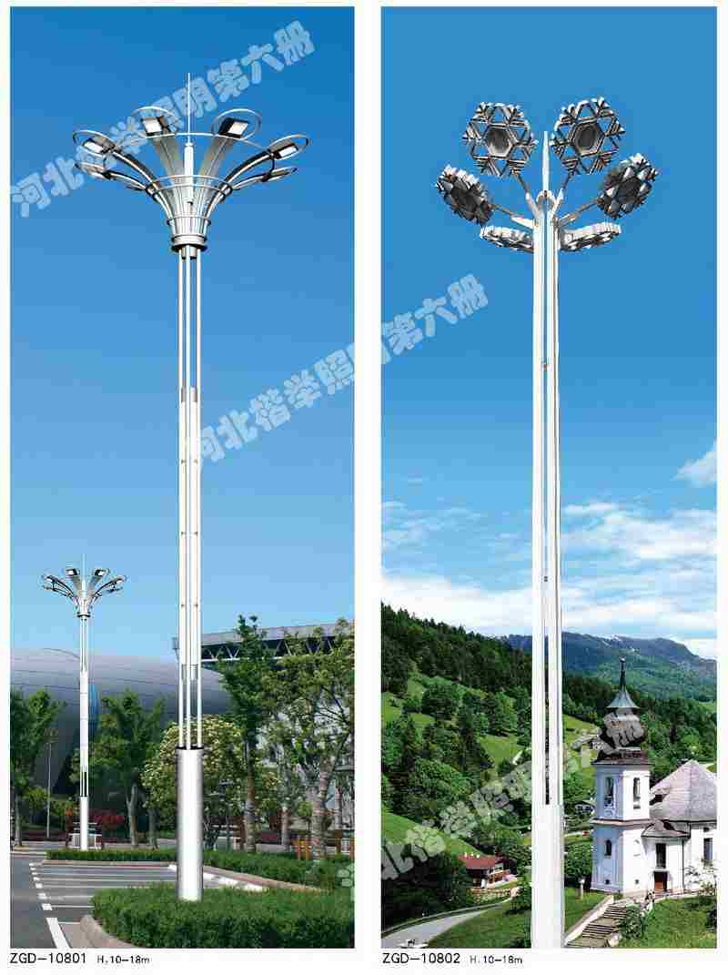 德州LED12米路灯厂家特点介绍