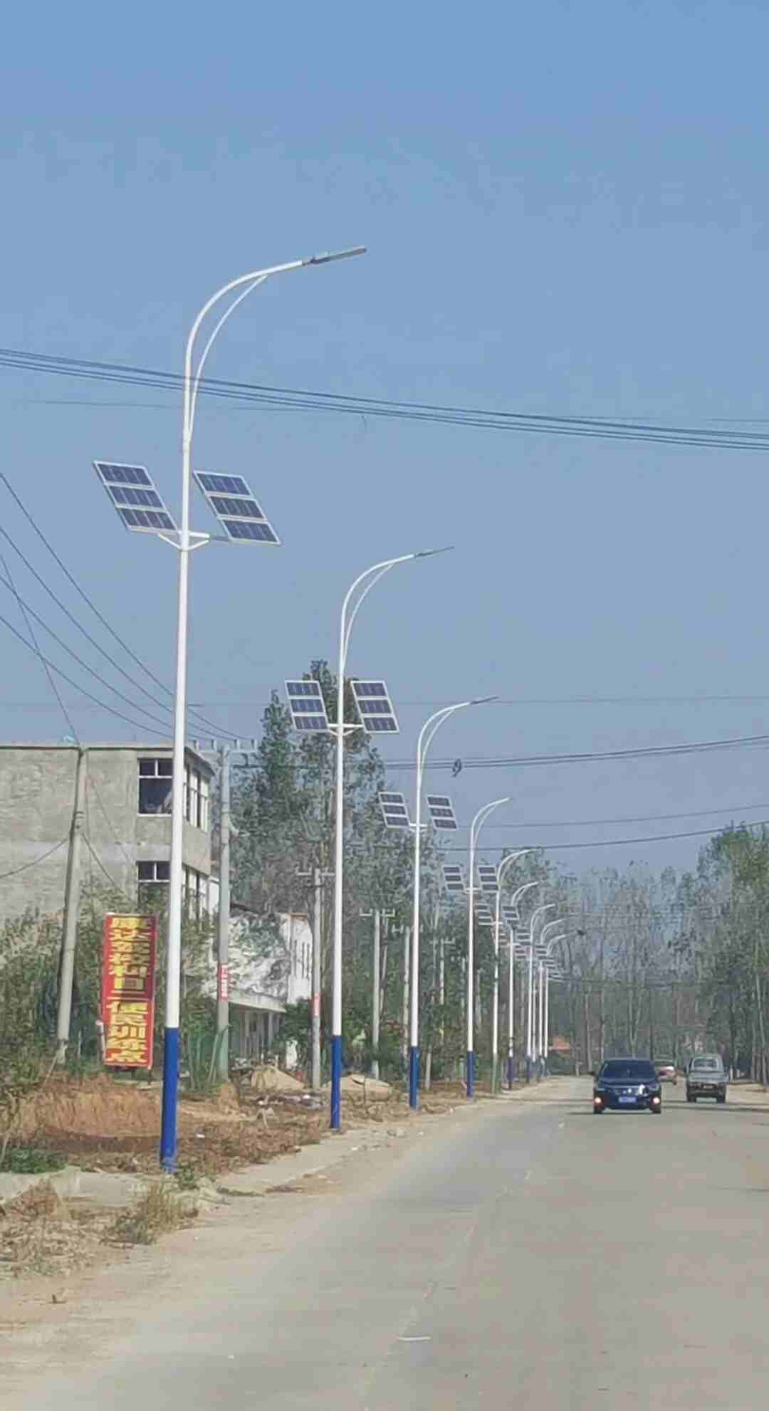 聊城6米8米太阳能路灯厂家日常维护费