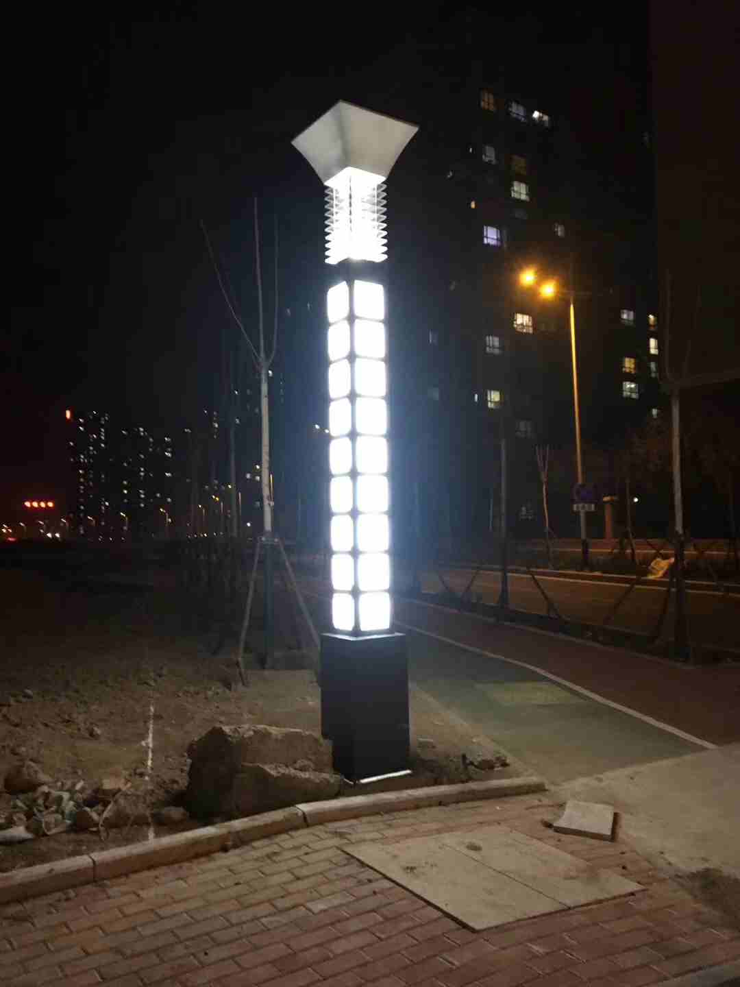长治6米8米太阳能路灯厂家专做亮化工程