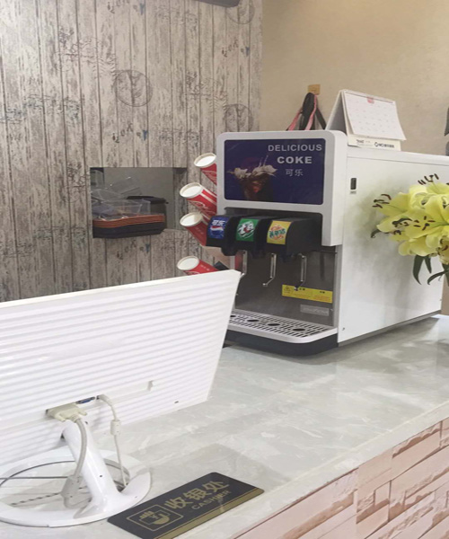 安康三头可乐机器汉堡店鸡排店用  可乐饮料机  冷饮机