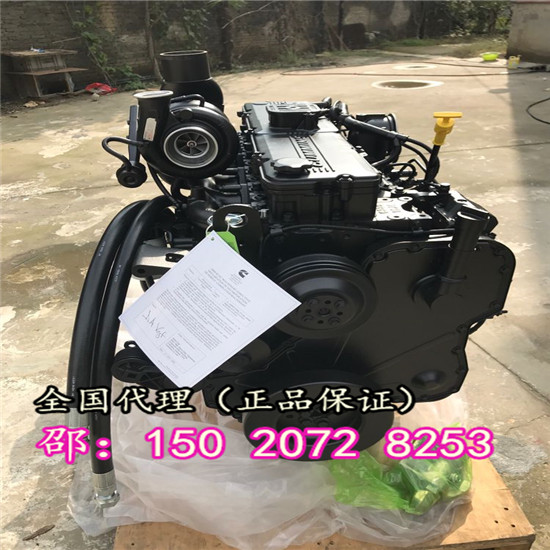 现代R385发动机整机QSL9发动机总成