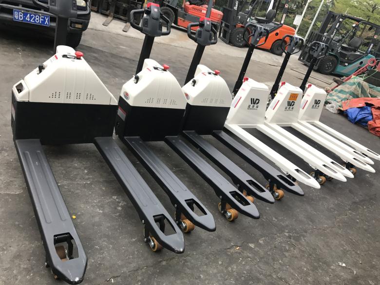 沙井温德福叉车行低价出售二手半电动升高车  诺力叉车  合力叉车  升降叉车