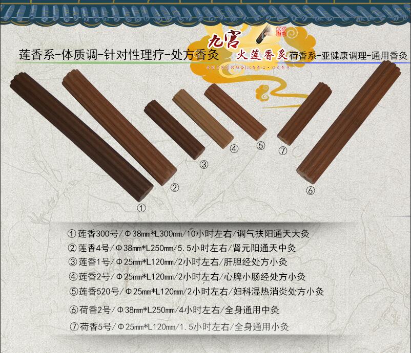 九宫火莲香灸，沉香高密度手工发酵  九宫火莲香灸厂家  香灸批发